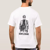 Gentleman t shirt  (Rückseite)