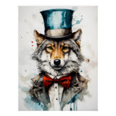 Gentleman Wolf Poster (Vorderseite)