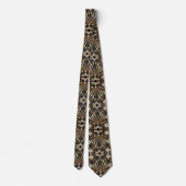 Gentleman's Tie | Art Deco Faux Diamond Neck Ties Krawatte (Rückseite)