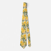 Gentleman's Tie | Wedding and Event Floral Necktie Krawatte (Vorderseite)