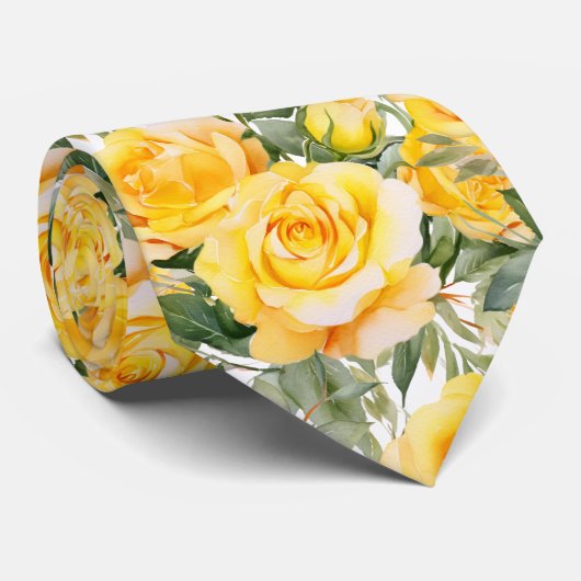 Gentleman's Tie | Wedding and Event Floral Necktie Krawatte (Gerollt)