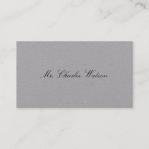 Gentleman's Viktorianisch Calling Cards Gray Telefonnummerkarte