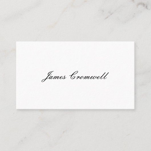 Gentleman's Viktorianische Calling Cards Telefonnummerkarte (Vorderseite)