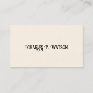 Gentleman's Viktorianische Calling Cards Telefonnummerkarte