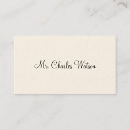 Gentleman's Viktorianische Calling Cards Telefonnummerkarte