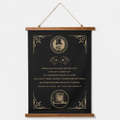 Gentlemans Viktorianische Cricket Rules Art Wandteppich Mit Holzrahmen (Vorderseite 2)