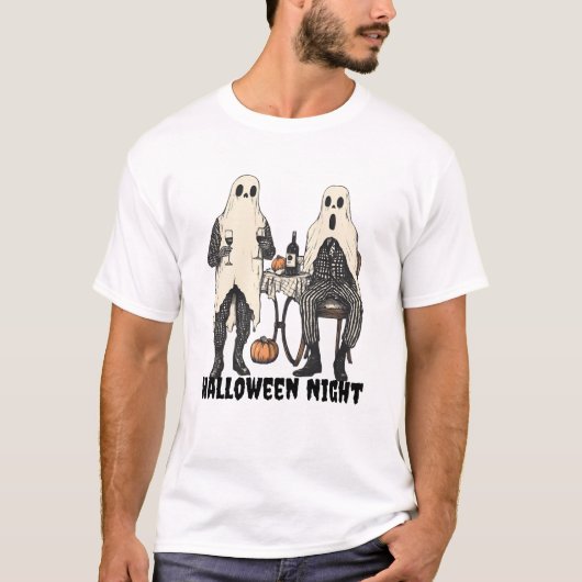 Gentlemen Ghost Wine Night T-Shirt (Vorderseite)