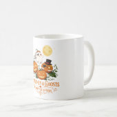 Gentlemen & Ghosts Halloween Kaffeetasse (VorderseiteRechts)
