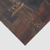 Gentlemen Playing a Game of Schach (Thomas Eakins) Seidenpapier (Detail)