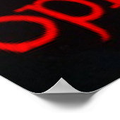 Gentlemen werden bitte vom Rauchen absehen Poster (Ecke)