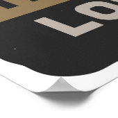 Gentlemens Barbershop Poster (Ecke)