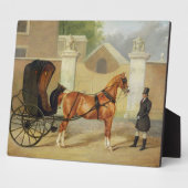 Gentlemen's Carriages: A Cabriolet, c.1820-30 (Öl Fotoplatte (Seite)