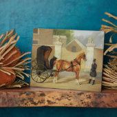 Gentlemen's Carriages: A Cabriolet, c.1820-30 (Öl Fotoplatte (Seite)