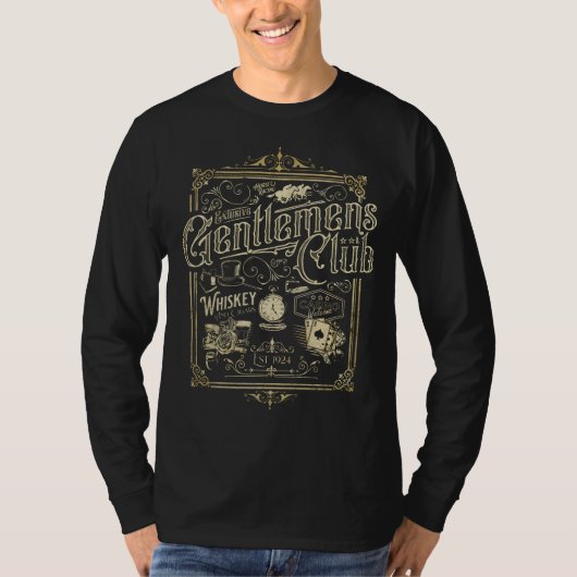 Gentlemen's Club Retro T - Shirt (Vorderseite)