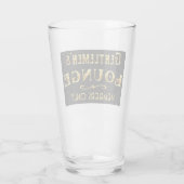 Gentlemen's Lounge Glas (Rückseite)