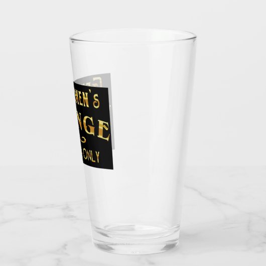 Gentlemen's Lounge Glas (Links)