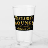 Gentlemen's Lounge Glas (Vorderseite)