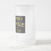 Gentlemen's Lounge Mattglas Bierglas (Mittel)