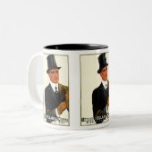 Gentlemen's Shirts Collars and Cuffs Zweifarbige Tasse (Vorderseite Links)