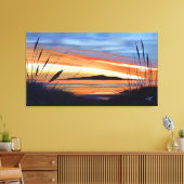 Gently Over Kapiti Leinwanddruck (Insitu (Wohnzimmer))