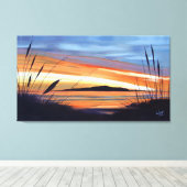 Gently Over Kapiti Leinwanddruck (Insitu (Holzboden))