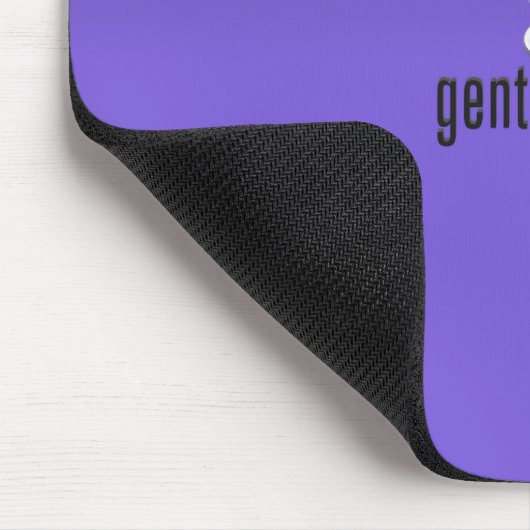 Gentoo Linux lila Mousepad (Ecke)