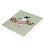 Gentoo penguin fliese (Seite)