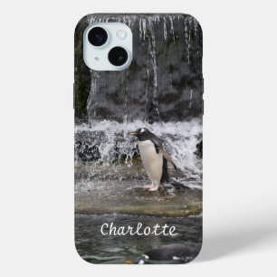 Gentoo Penguin & Friends Waterfall Zoo Schottland Case-Mate iPhone Hülle
