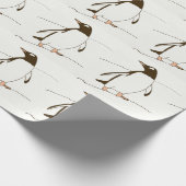 Gentoo Penguin Geschenkpapier (Ecke)