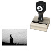 Gentoo penguin gummistempel (Stempel)