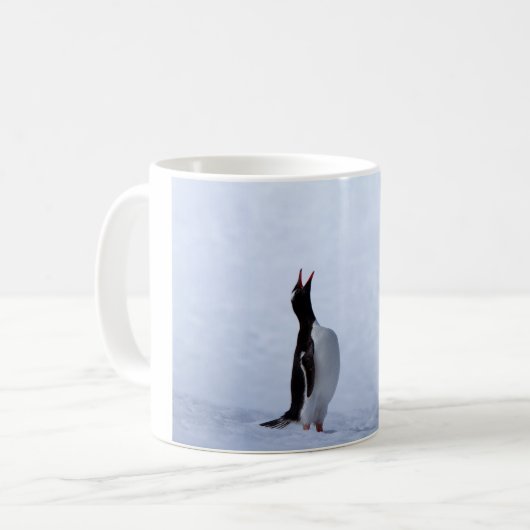 Gentoo penguin kaffeetasse (Vorderseite Links)