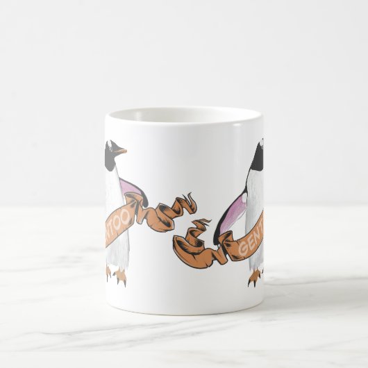 Gentoo penguin kaffeetasse (Mittel)