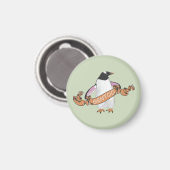 Gentoo penguin magnet (Vorderseite/Rückseite)