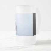 Gentoo penguin mattglas bierglas (VorderseiteRechts)