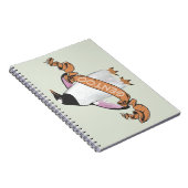 Gentoo penguin notizblock (Rechte Seite)