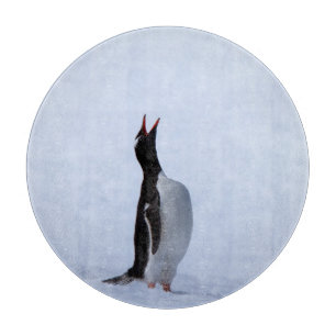 Gentoo penguin schneidebrett