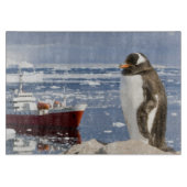 Gentoo Penguin Schneidebrett (Vorderseite)