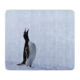 Gentoo penguin schneidebrett