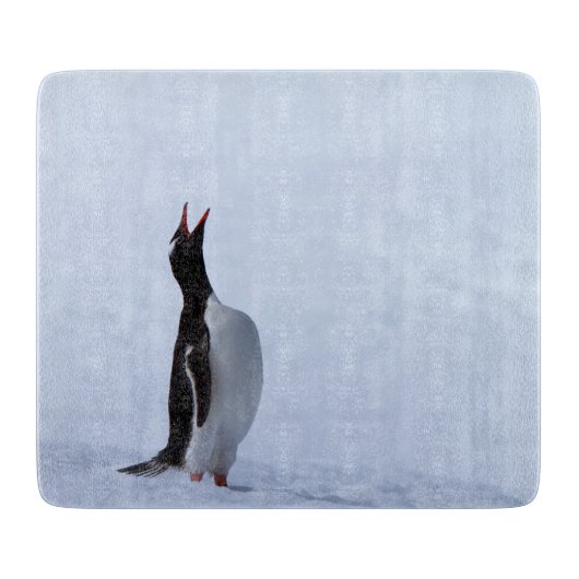 Gentoo penguin schneidebrett (Vorderseite)