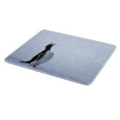 Gentoo penguin schneidebrett (Ecke)