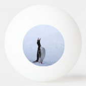 Gentoo penguin tischtennisball (Rückseite)