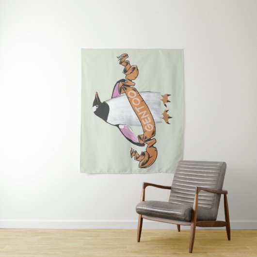 Gentoo penguin wandteppich (Beispiel)