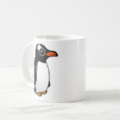 Gentoo Pinguin Kaffeetasse (Vorderseite Links)