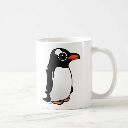 Gentoo Pinguin Kaffeetasse (Rechts)