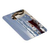 Gentoo Pinguin Magnet (Rechte Seite)