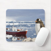 Gentoo Pinguin Mousepad (Mit Mouse)