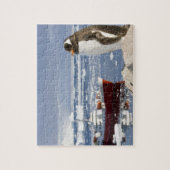 Gentoo Pinguin Puzzle (Vertikal)
