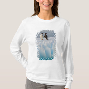 Gentoo Pinguin, Pygoscelis Papua, auf Gletschereis T-Shirt