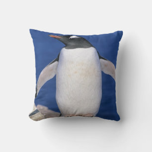 Gentoo Pinguin Pygoscelis papua) Hafen Kissen