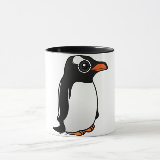 Gentoo Pinguin Tasse (Zentrum)